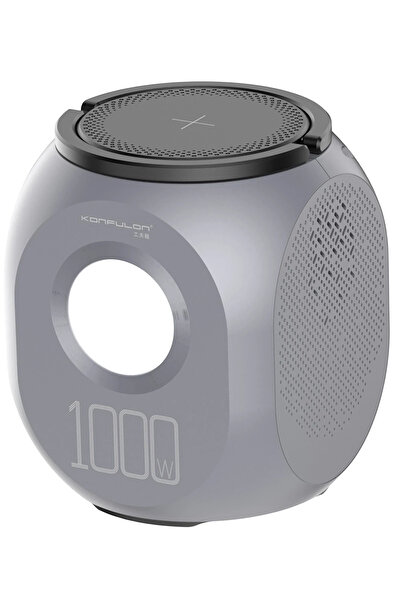 Fuchsia CN09 Powerbank 1000W 270.000 mAh Kamp Şarj 45W PD - Gri