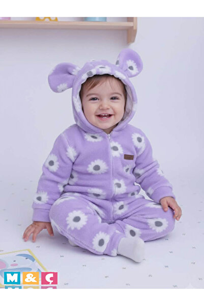 MÇ FAMİLY STORe بدلة شتوية للأطفال الرضع من ويلسوفت مصنوعة من القطيفة مع غطاء...