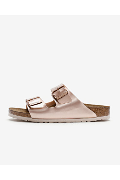 Birkenstock Γυναικείες ροζ παντόφλες ARIZONA BF ELECTRIC METALLIC 1012478-20090