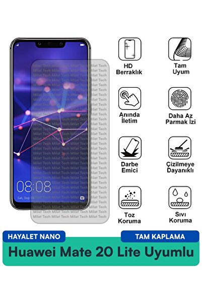 Milat Tech طبقة حماية للشاشة من هواوي ميت 20 لايت هايلايت نانو مقاومة للخدوش ...