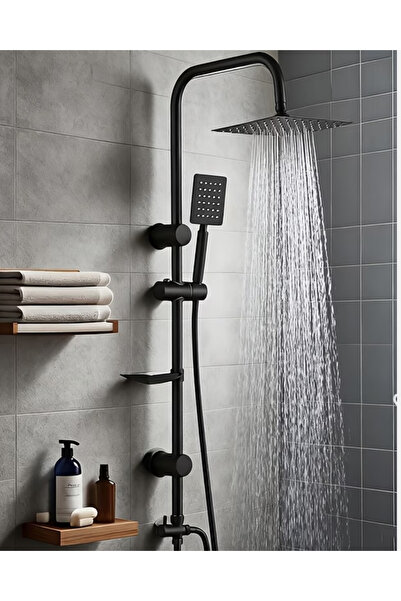 KAVİTİCARET 304 Paslanmaz  Yağmurlama Robot Duş Seti Metal El Ve Tepe Başlık(...