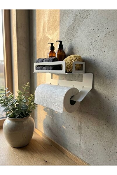 mee wall art Metal Duvara Monte Banyo Duş Rafı – Modern Şampuanlık ve Duş Org...