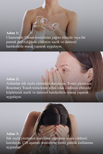 Clara Hygienics Çift Aşamalı Temizleyici Sebum Dengeleyici Vegan Yüz Ve Vücut Günlük Hijyen Seti