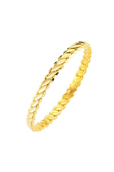 Altınbeyi ALTINBEYI 25 Gram İşçiliksiz Adana Burma Bilezik 22 Ayar Altın