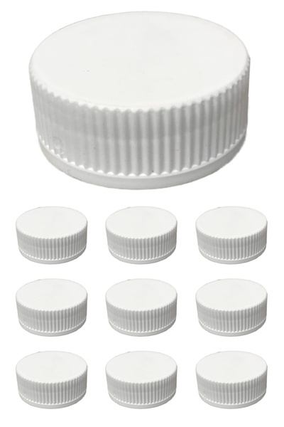 ÇarşıBu 10 Adet Vidalı Plastik Kapak - 41/18mm - 3L Kulplu Galon Şişe Uyumlu ...