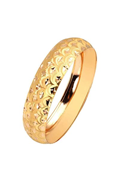 ALTINBEYI 15mm 16 Gram 22 Ayar Altın Bilezik Desenli