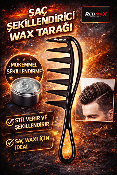 Redmax Professional Saç Wax taraği
