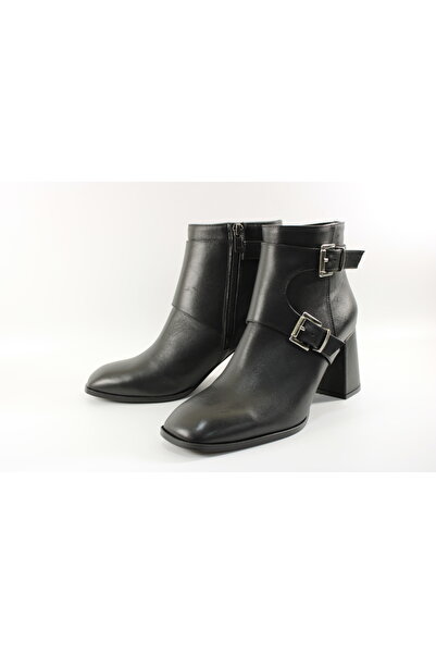 evva shoes حذاء بكعب عالي من الجلد الطبيعي عالي الجودة