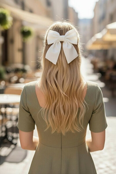 KANİNCHEN Cataramă cu fundă și cataramă automată Cataramă elegantă pentru femei