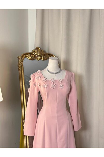 vanus fashion 6075-فستان طويل