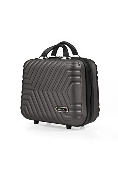 Gedox G&D Polo Suitcase Abs Makyaj&Hostes El Çantası&Kabin Boy, Model:615.03 Gri