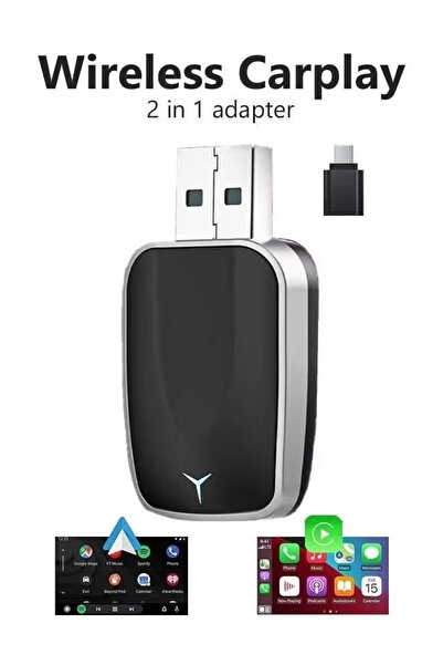 Makrystorm محول كار بلاي لاسلكي، تحويل كار بلاي السلكي إلى لاسلكي، محول أندرو...