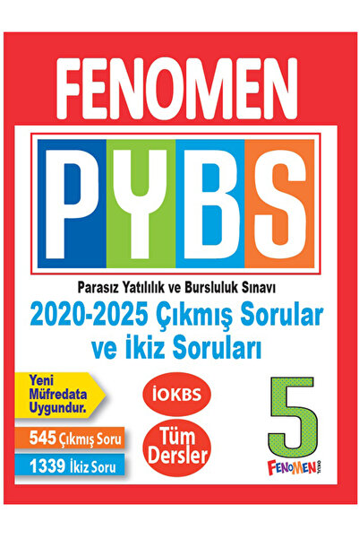 fenomen okul FENOMEN 5 PYBS TÜM DERSLER ÇIKMIŞ SORULAR VE İKİZ SORULARI (2020...