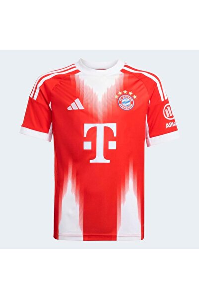 adidas Fc Bayern 25-26 Home Kids Red Soccer Jersey