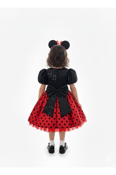 shop Girl's Mini Mouse Inspired Dress,Girl's Party Dress