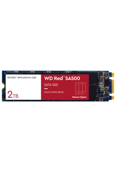 WD Твърд диск (SSD) Red™ SA500 NAS, 2TB, SATA III, M.2.