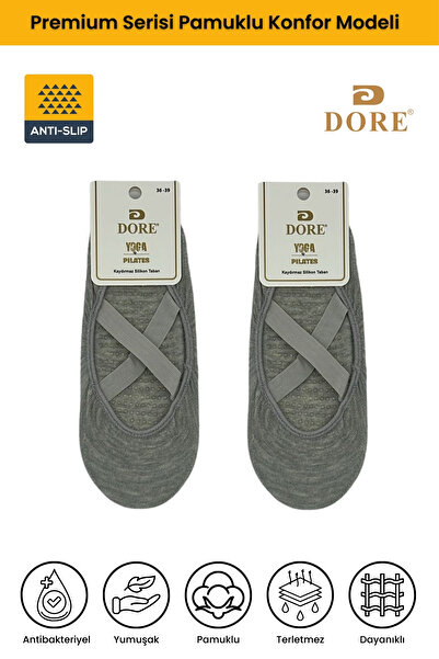 Dore Original Women's Non-Slip Sole Pilates Yoga Dance Ballet Anti-Slip Socks...