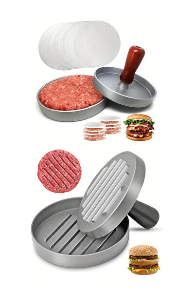 Greneric مكبس لحم البرجر من ليون هوم كيتشن، قالب فطيرة دائري، صانع فطائر الإفطار