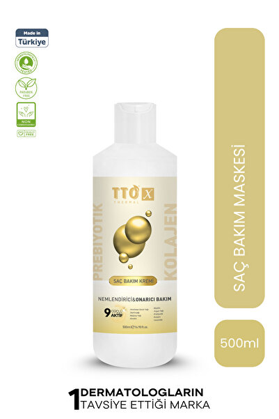 TTO X Moisturizing and Repairing Conditioner Collagen and Prebiotic 500ml