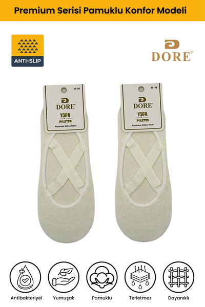 Dore Original Women's Non-Slip Sole Pilates Yoga Dance Ballet Anti-Slip Socks...