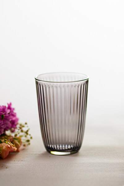 Rakle Splendid 4-Piece Soft Drink Glass Set Smoked 395 cc