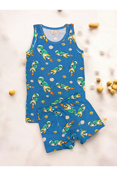 elmas kids طقم بوكسر للأولاد مصنوع من القطن بنسبة 100%