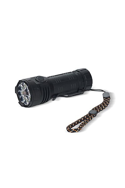 Watton WT-623 Cree Q8 6000 Lümen 7 Mod Yağmur Suyu Geçirmeyen El Feneri