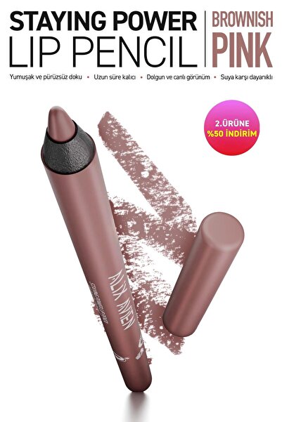 Alix Avien Suya Dayanıklı Uzun Süre Kalıcı Yumuşak Dudak Kalemi - Staying Pow...