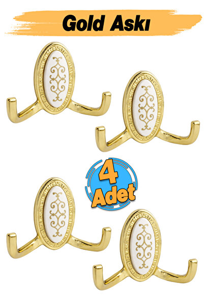 Badem10 Palmira Vestiyer Duvar Portmanto Askısı Metal Dolap Elbise Havlu Askı...