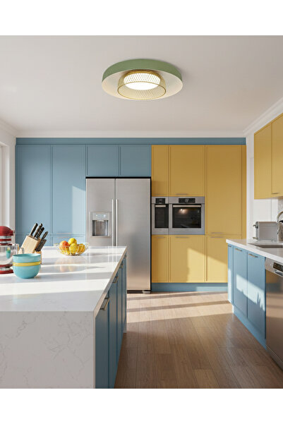 Özcan Aydınlatma 1432-1-07 Petiti 34cm Armatür Yeşil