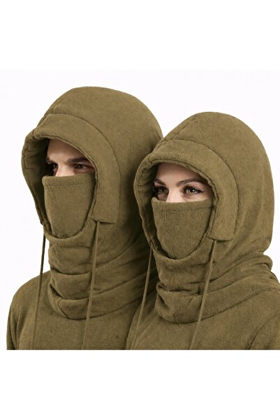 GlassySKY 1 Piece Unisex Neck Gaiter Face Mask Windproof Fleece Hat Balaclava...