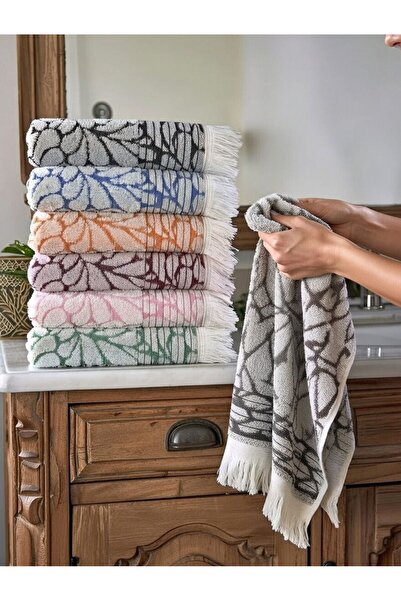 bornoz dünyası 50x90 madam αυθεντική πετσέτα χεριών και προσώπου με μοτίβο κο...