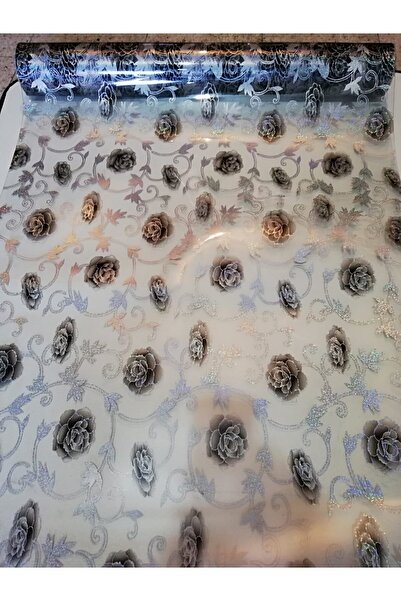 polset Transparent Table Cover 1.7mm Thick Patterned Pvc Non-Slip Tablecloth ...