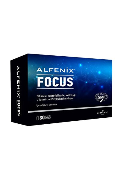 Alfenix فيتامين مكمل يحتوي على التركيز، السيتوكولين، فوسفوتيديلسيرين، زيت الك...