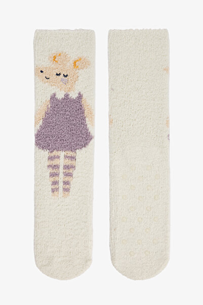 Penti Light Blue Poppy Socks