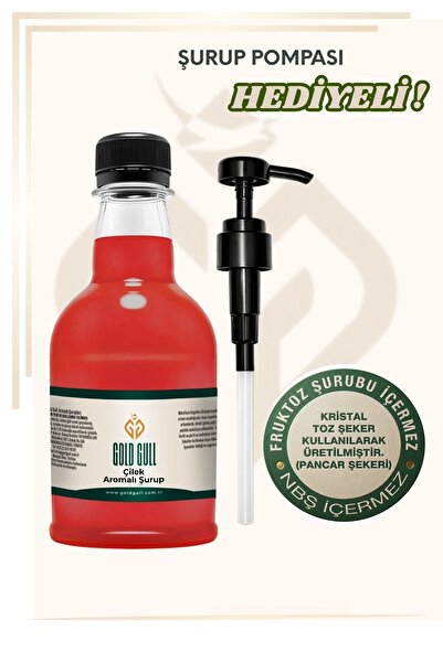 gold gull Çilek Aromalı Kahve & Meyve 300 Ml.