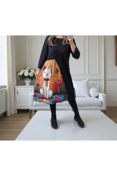 GLAMSI Rochie elegantă fantezie cu detalii 3D și dantelă