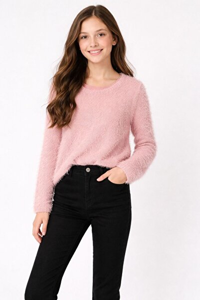 MAYORAL طقم سترة للفتيات مكون من قطعتين على شكل زهرة الرمان