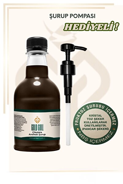 gold gull Çikolata Aromalı Kahve & Meyve Şurubu 300 ml.