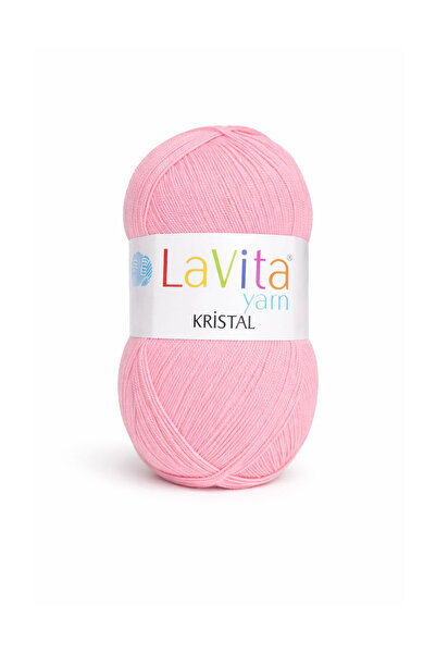 LaVita Yarn Kristal El Örgü İpi %100 Akrilik 100gr (4028 ORTANCA)