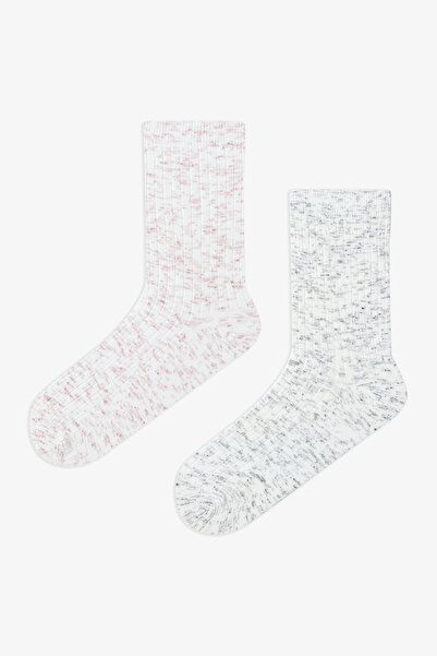 Penti 2 Çift Pamuklu Kırçıllı Yumuşak Soket Çorap