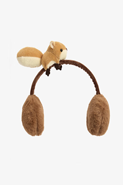 Penti Kahverengi Kız Çocuk Sincaplı Kulaklık