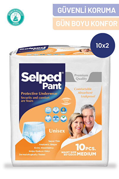 Selped Emici Külot Hasta Bezi - Yüksek Emicili Hasta ve Yetişkin Bezi Medium ...