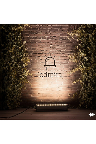 Ledmira 12w - 35cm Gün Işığı Wallwasher Duvar, Minare, Bina Ve Ağaç Boyama