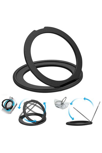Aztech GripStand 360°، حامل قبضة الهاتف مع دوران 360 درجة