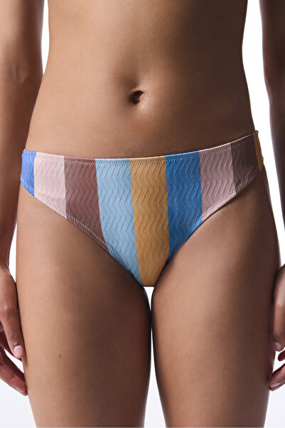 Penti Partea de jos de bikini cu dungi Keira Stripe