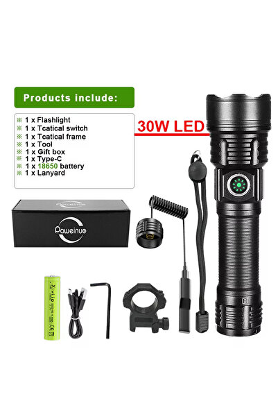 Choice مصباح يدوي عسكري تكتيكي HOT 10000LM LED مصباح يدوي عسكري تكتيكي طويل ا...