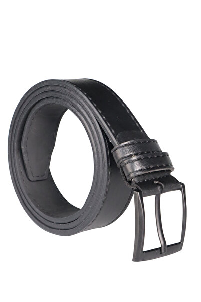 LELTH حزام رياضي أسود للرجال بطول 4 سم