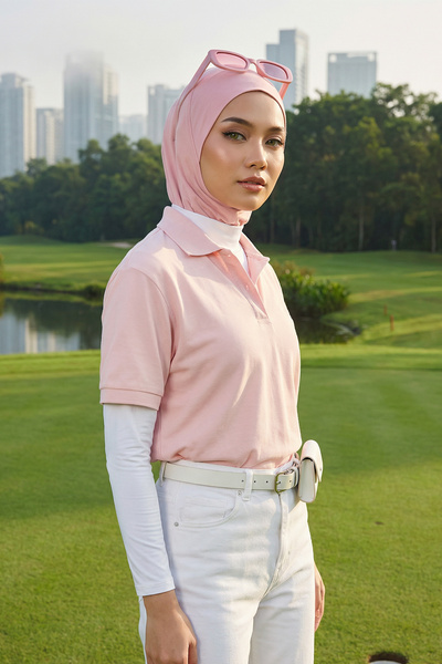 Aisha's Design غطاء رأس للحجاب، TB-5، بودرة