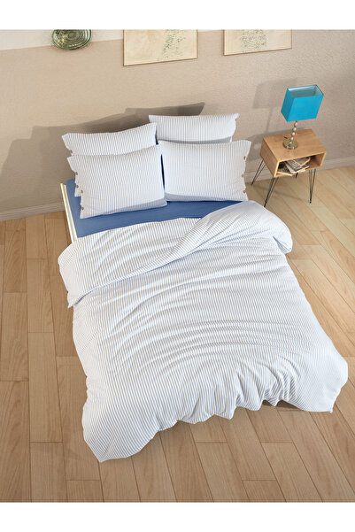 Cottonest طقم غطاء لحاف مزدوج مع تفاصيل الأزرار |   صندوق الزواج (صندوق الهبة...